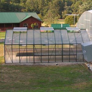 GrowSpan Estate Pro Large Greenhouse - 11'8"W x 8'10"H x 24'8"L