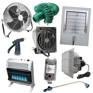 Growspan Estate Greenhouse Equipment Kit (100-200 sq ft)