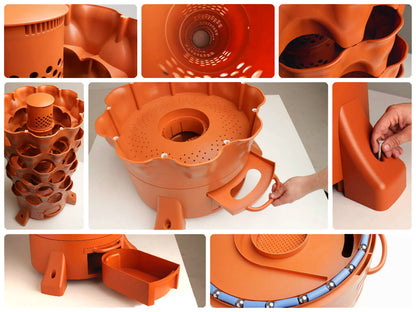 Garden Tower 2™, 50-Plant Composting Vertical Garden Planter (Dropship)