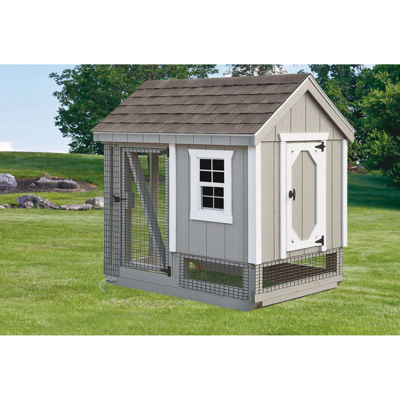 Henhouse Collection - Amish-Built A-Frame Combo (Chicken Coop & Run) - Starter Coop for up to 4 chickens