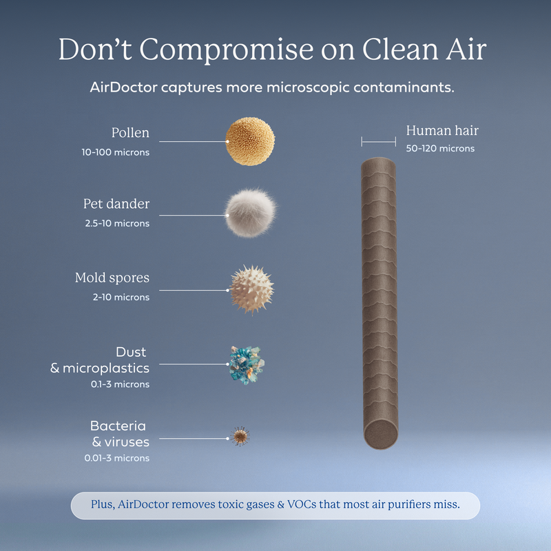 AirDoctor 4000 Air Purifier | UltraHEPA Filtration for Large Rooms
