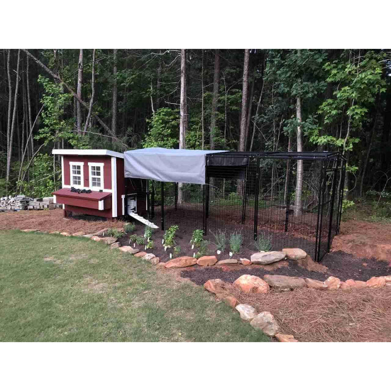 Walk-In 15 ft. Chicken Run (6'6"W x 15'L x 6'3"H)
