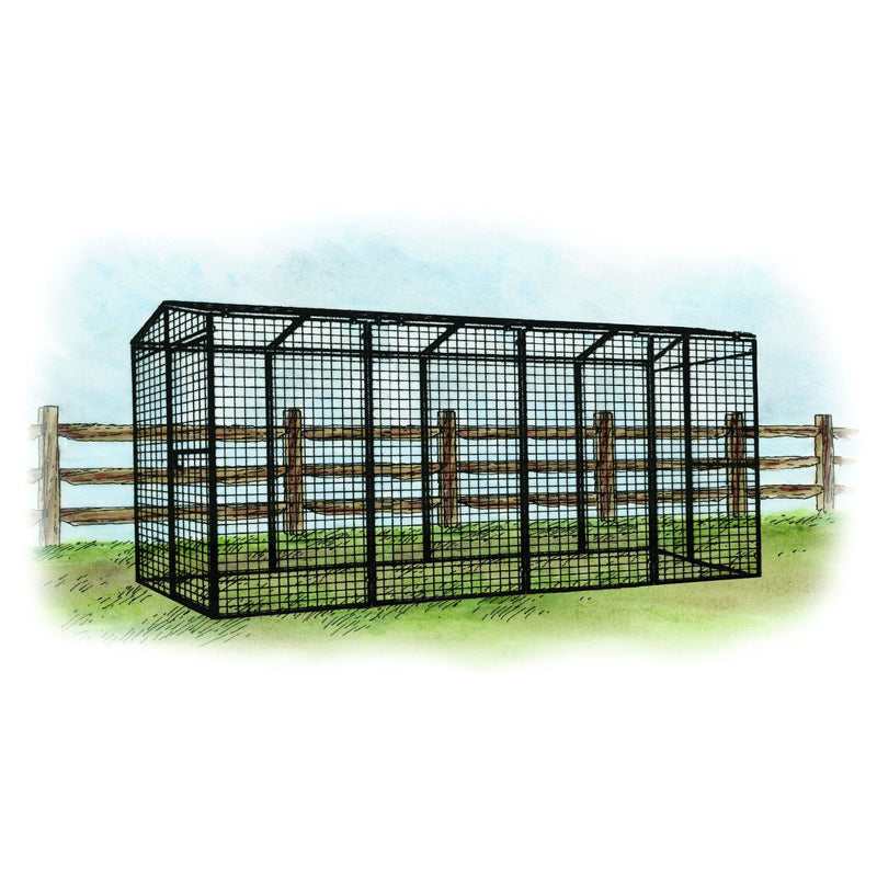 Walk-In 15 ft. Chicken Run (6'6"W x 15'L x 6'3"H)