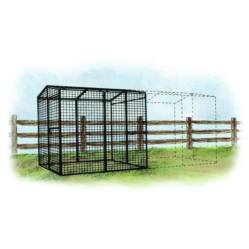 Walk-In 8 ft. Chicken Run (6'6"W x 7'6"L x 6'3"H)