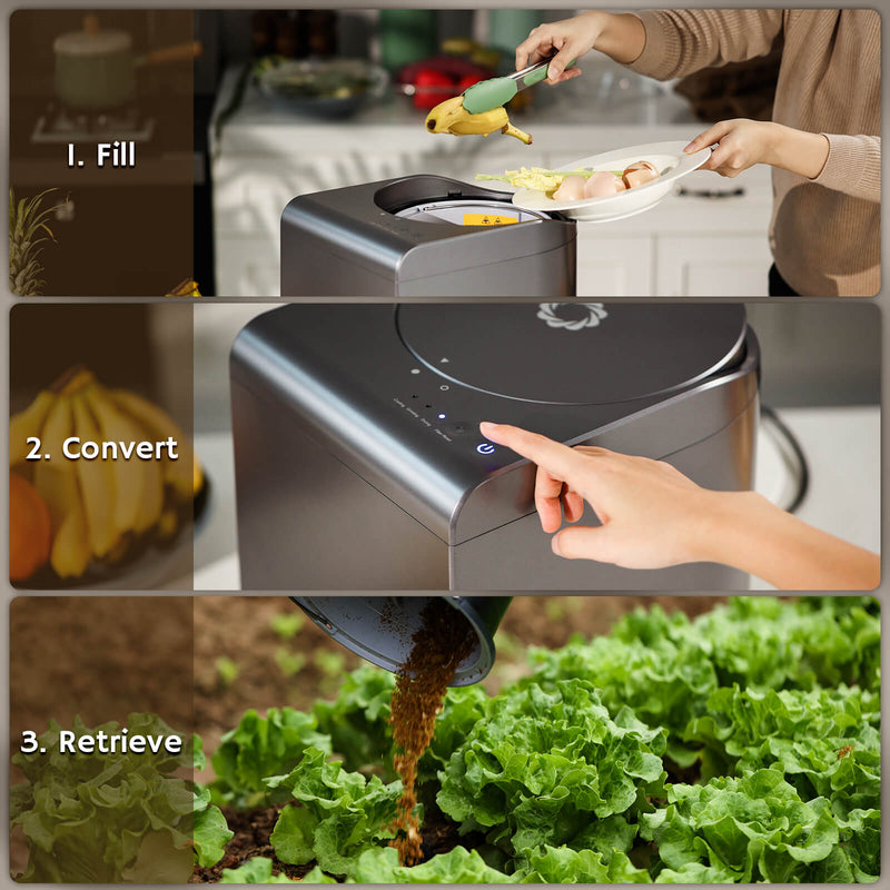 Revive R500 Electric Kitchen Composter | Countertop Food Waste Recycler
