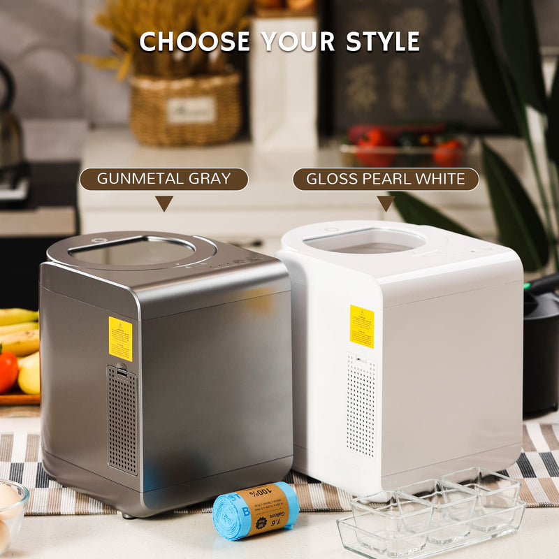 Revive V500 Electric Kitchen Composter with Visual Lid | 2.5L Food Recycler