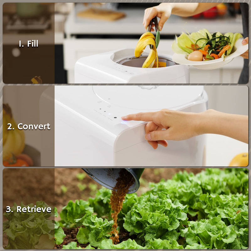 Revive R500 Electric Kitchen Composter | Countertop Food Waste Recycler
