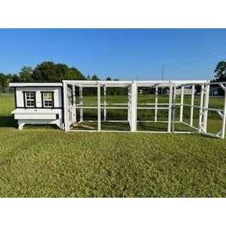 Wooden 16 Ft. Chicken Run (8’W X 16’L X 6’3”H)