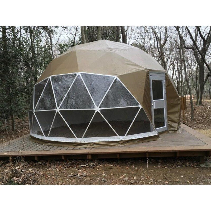 DSX 5300 Portable Geodesic Camping Dome (212 sq.ft.) by DomeSpaces