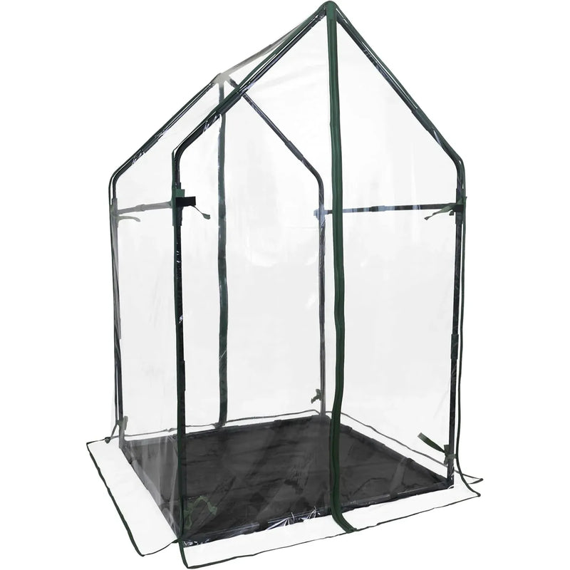 Cedar Raised Garden Bed with Greenhouse Cover
