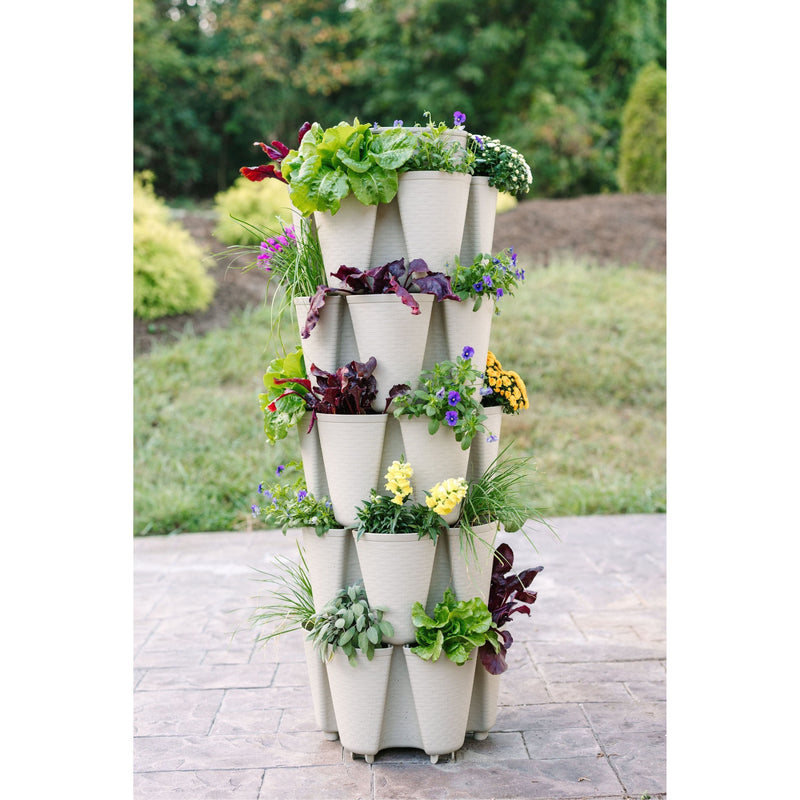 GreenStalk Original 5-Tier Vertical Garden Planter | 30 Pocket Vertical Growing System