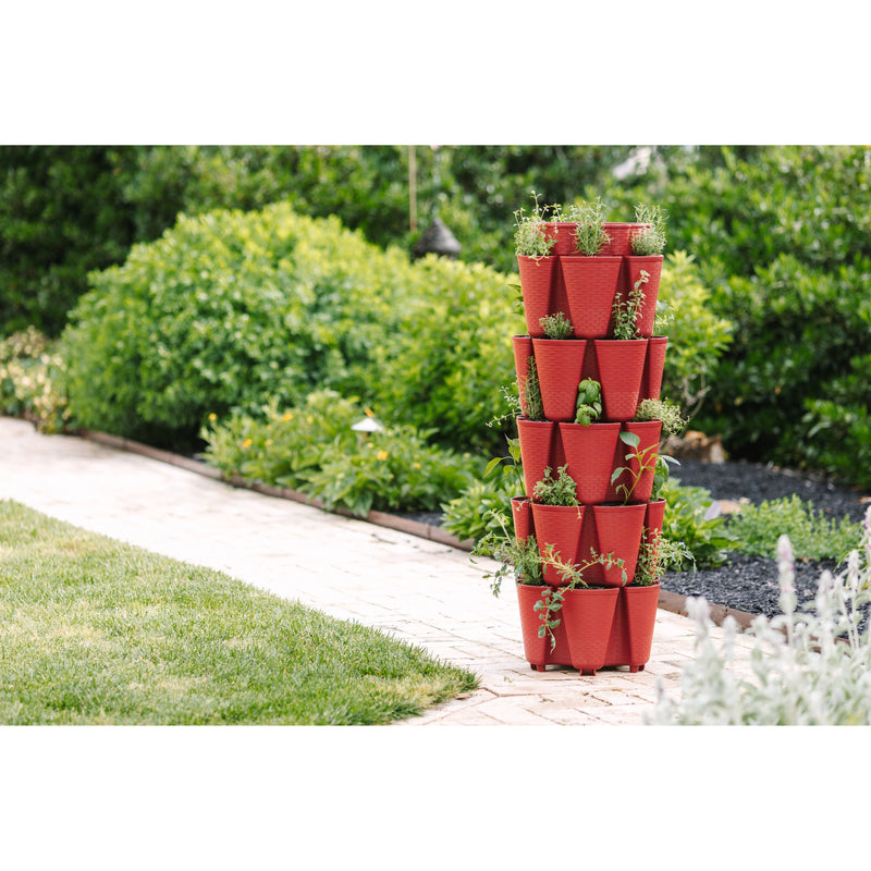 GreenStalk Original 5-Tier Vertical Garden Planter | 30 Pocket Vertical Growing System