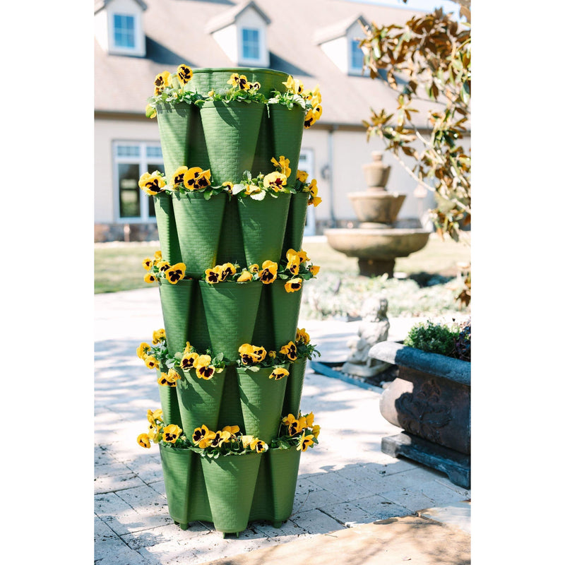 GreenStalk Original 5-Tier Vertical Garden Planter | 30 Pocket Vertical Growing System