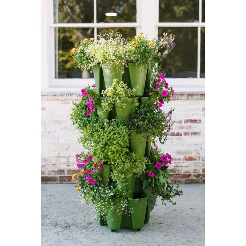 GreenStalk Original 5-Tier Vertical Garden Planter | 30 Pocket Vertical Growing System