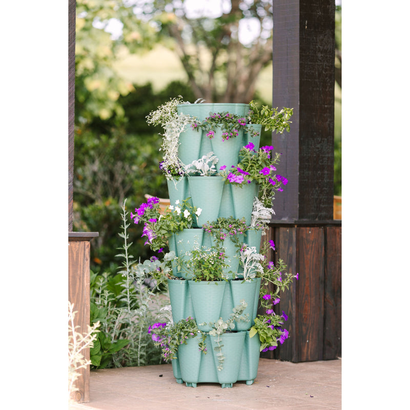 GreenStalk Original 5-Tier Vertical Garden Planter | 30 Pocket Vertical Growing System