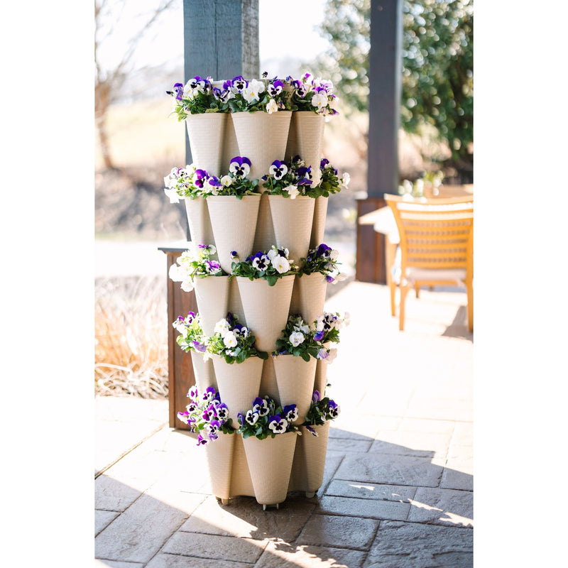 GreenStalk Original 5-Tier Vertical Garden Planter | 30 Pocket Vertical Growing System