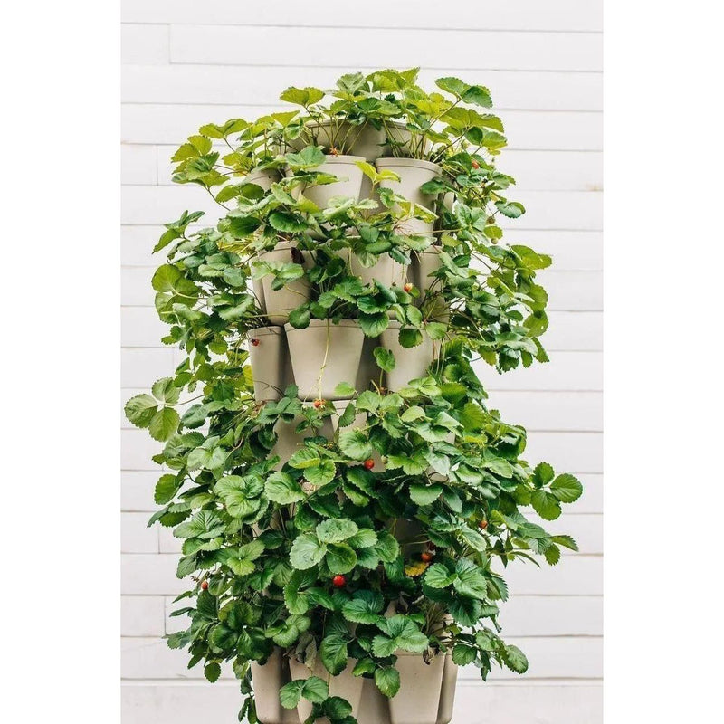 7 Tier Garden Leaf Vertical Planter - Basic Texture by GreenStalk
