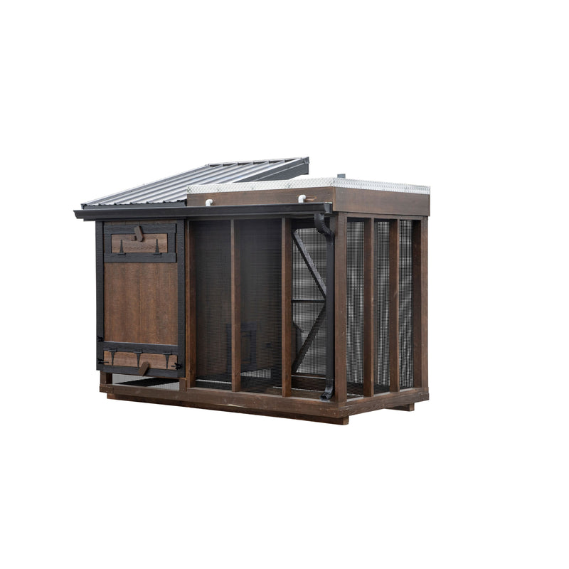 Henhouse Collection - Amish-Built Lean-To Style Combo (Chicken Coop & Run) Up to 7 chickens