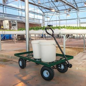 EZ-Haul Flat Bed Metal Wagon